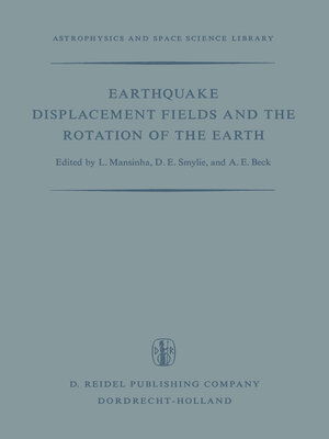 cover image of Earthquake Displacement Fields and the Rotation of the Earth